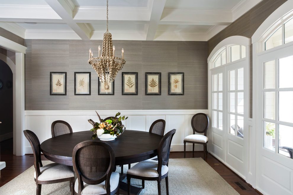 Charlotte Restoration Hardware Chairs With Traditional - Restoration Hardware Traditional Dining Room - HD Wallpaper 