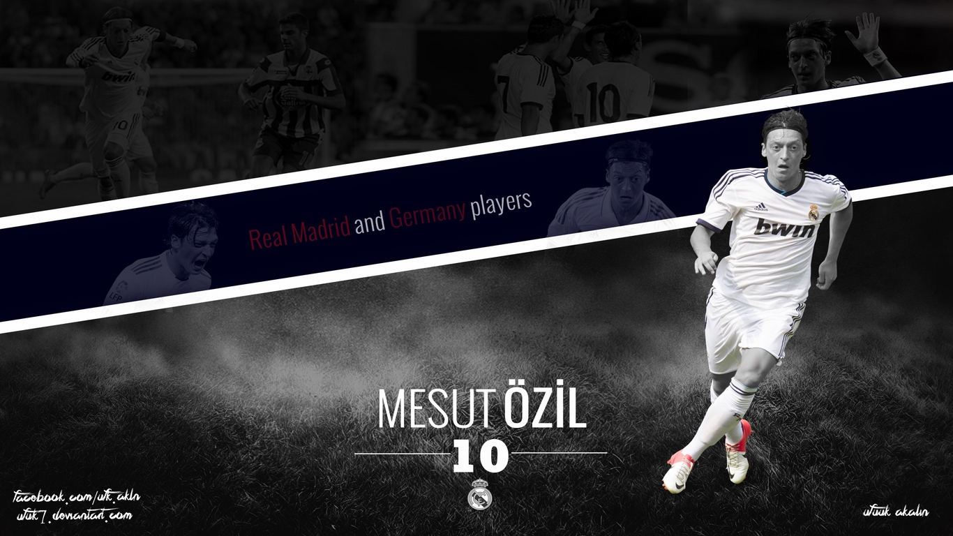 Mesut Ozil Real Madr - Player - HD Wallpaper 