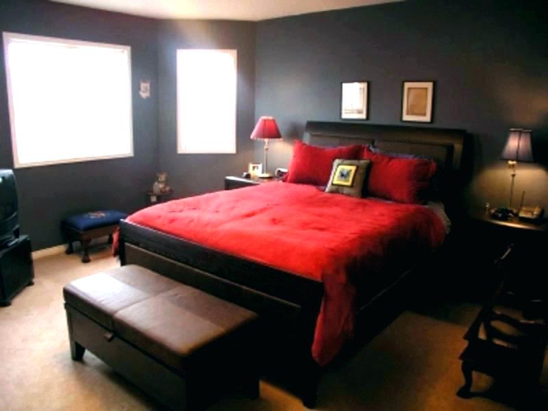 Black And Red Bedroom Walls - HD Wallpaper 