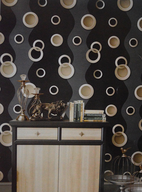 Black And Cream Wallpaper For Room - HD Wallpaper 