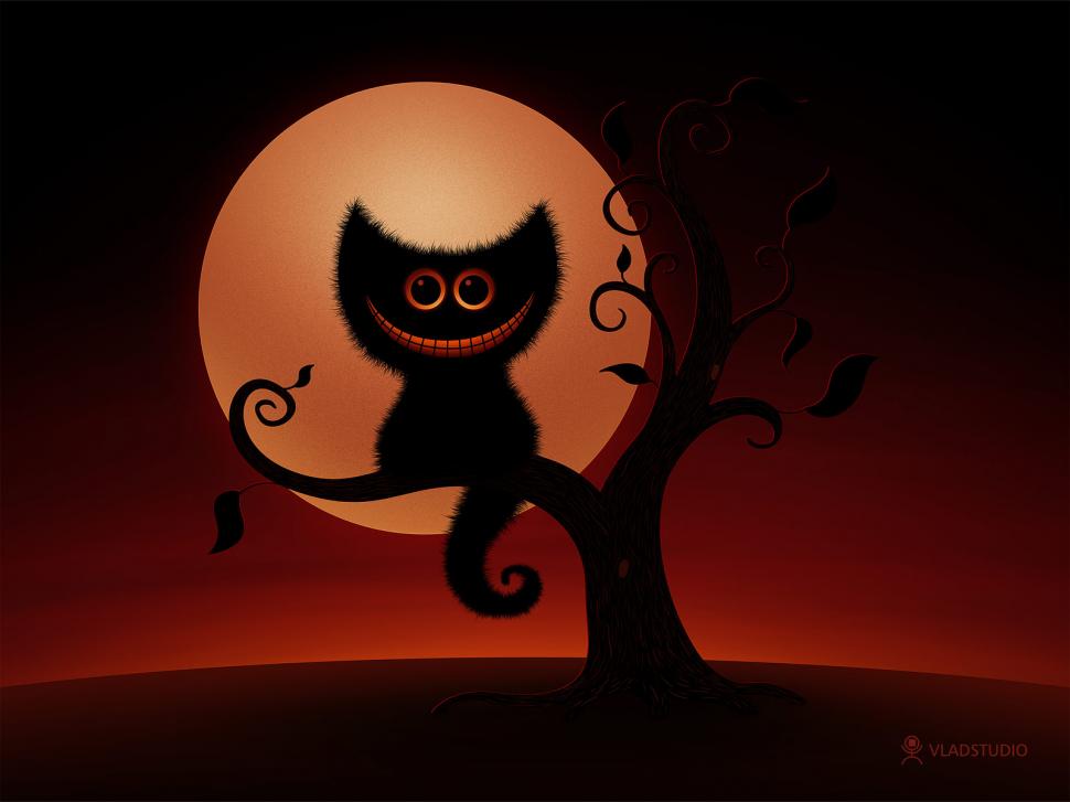 Cheshire Cat Hd Wallpaper,cat Wallpaper,cheshire Wallpaper,1600x1200 - Cheshire Cat Vladstudio - HD Wallpaper 