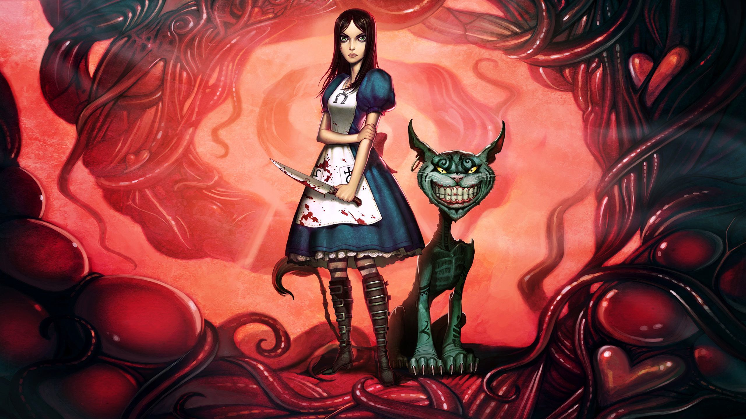 Alice Madness Returns Wallpaper Logo - HD Wallpaper 