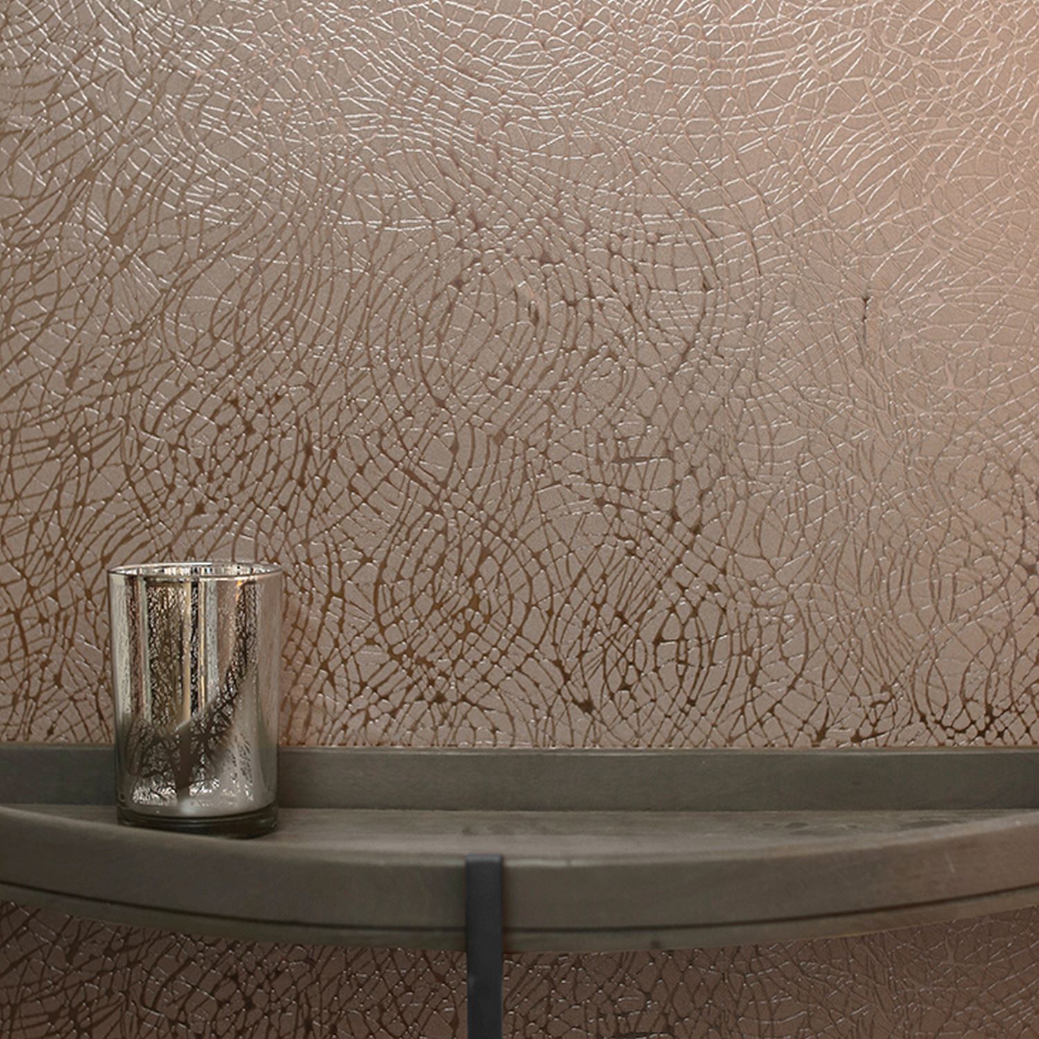 Arthouse Abstract Foil Swirl Metallic Vinyl Wallpaper - Illusions 294101 - HD Wallpaper 