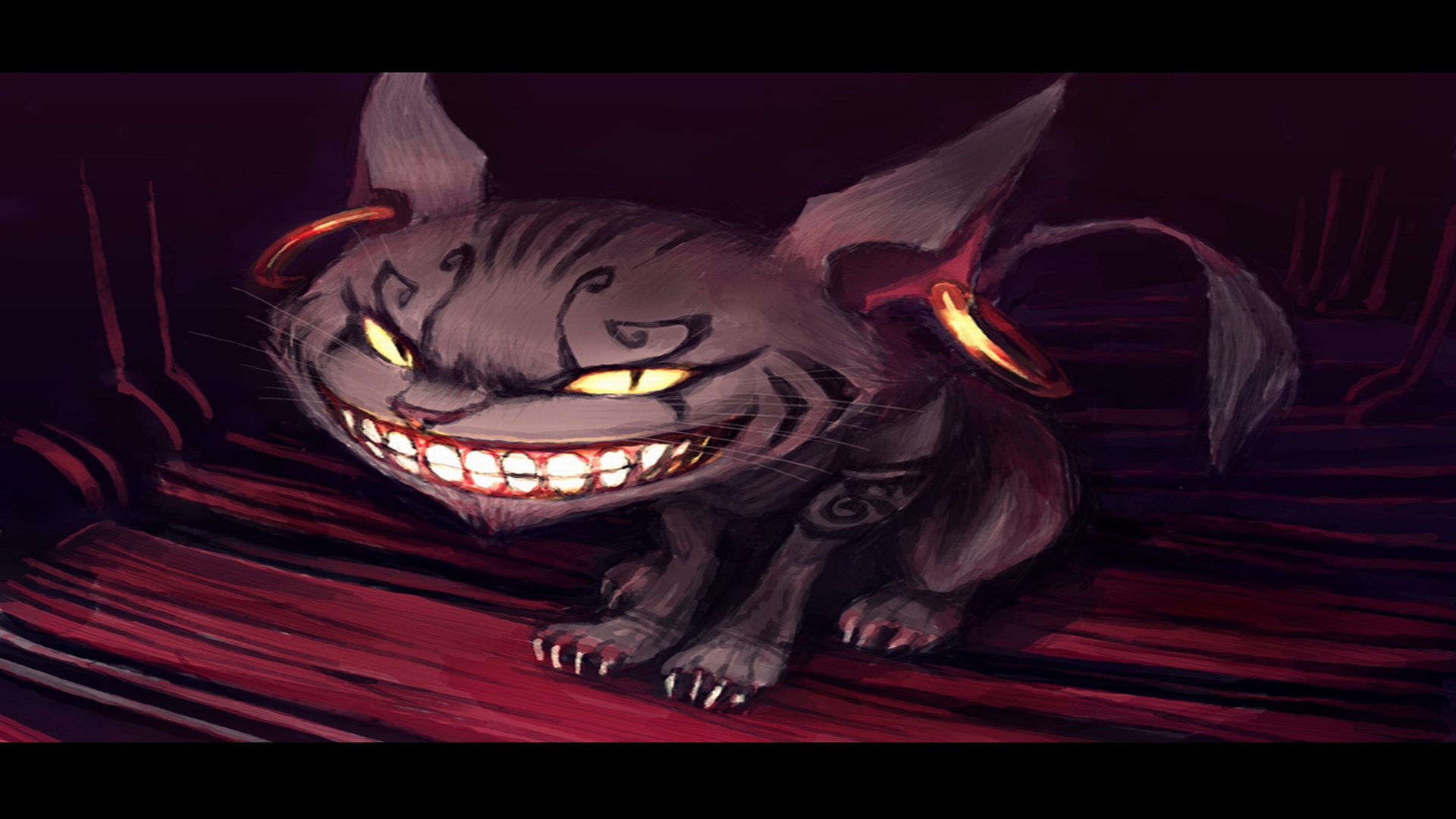 Alice Madness Returns Cheshire Cat - HD Wallpaper 