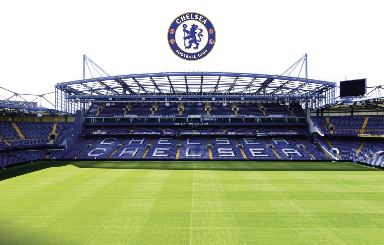 Photo Wallpaper Wallpaper, Sport, Logo, Stadium, Football, - Stamford Bridge West Stand - HD Wallpaper 