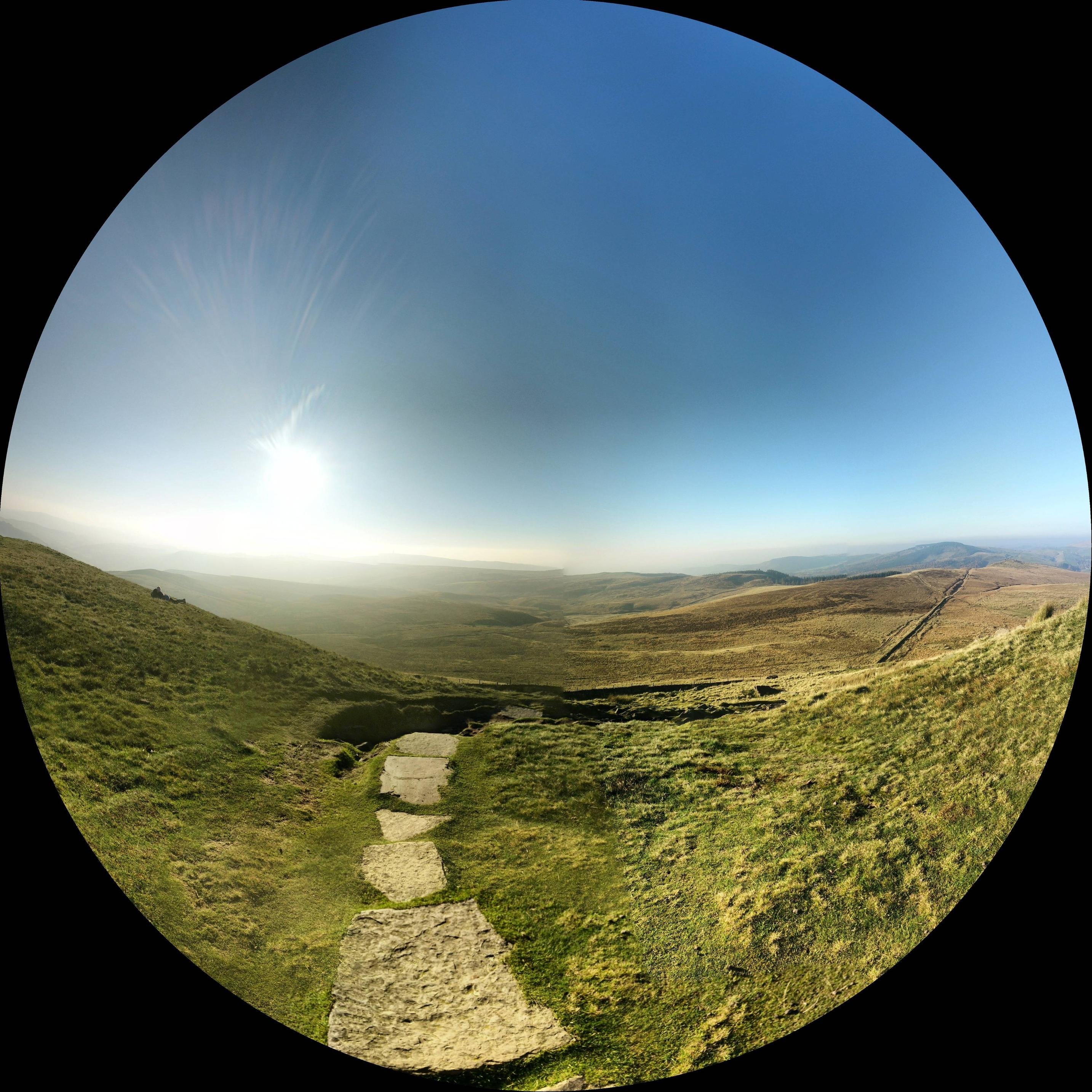 Cheshire Uk Wallpaper - Fisheye Lens - HD Wallpaper 