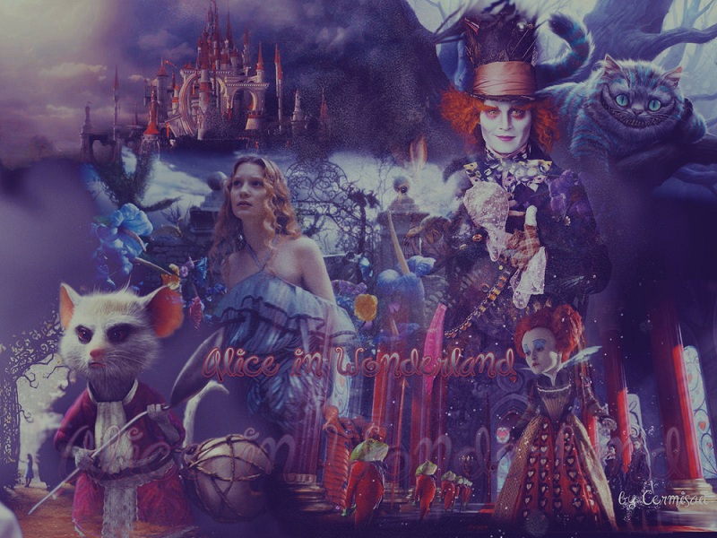 The Cheshire Cat - Alice In Wonderland Tim Burton - HD Wallpaper 