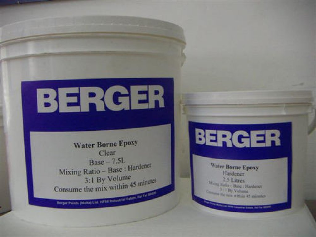 Berger Epoxy Floor Paint - HD Wallpaper 