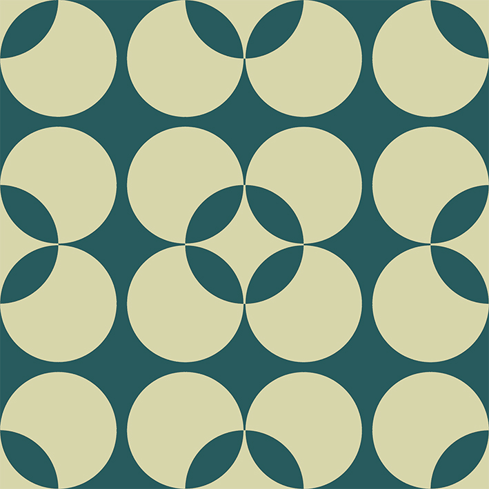 Geometry Wallpaper Mural Shades Of Green - Palette Makeup Revolution Ovs - HD Wallpaper 