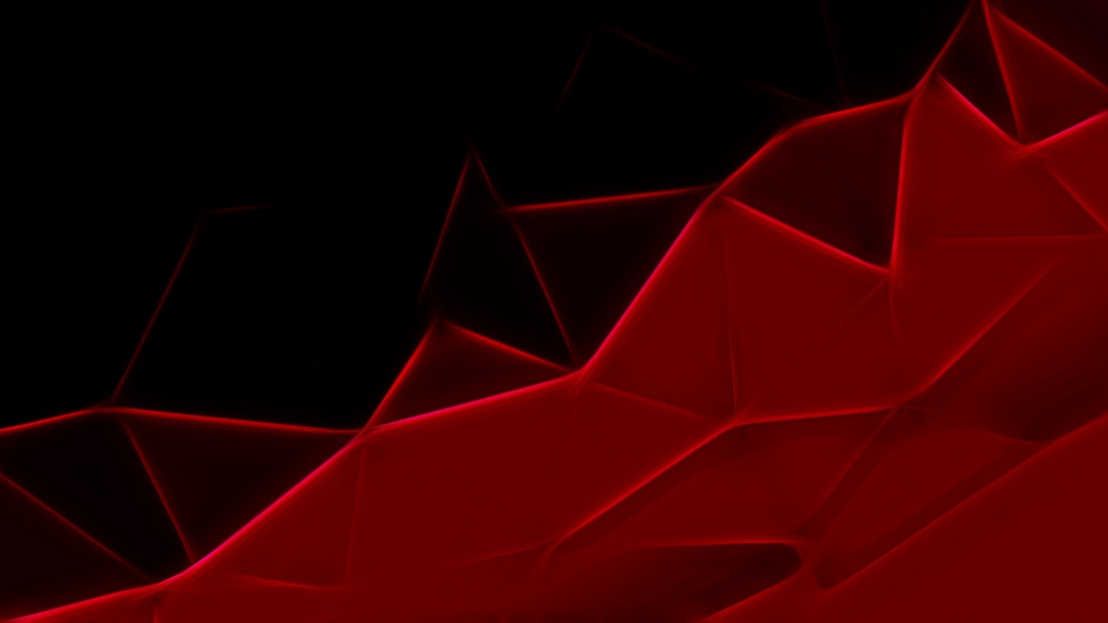 Red Triangles, Geometric - Light - HD Wallpaper 