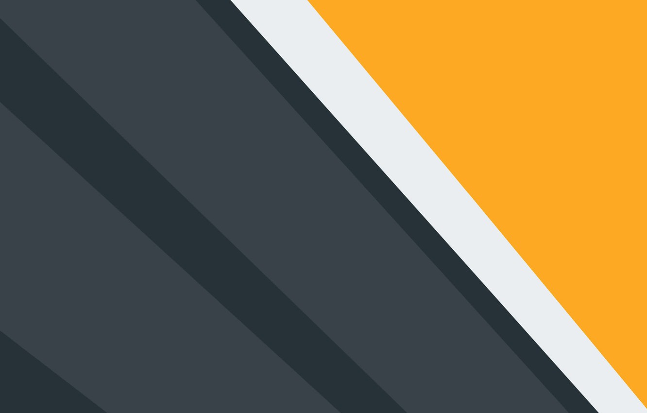 Photo Wallpaper White, Line, Yellow, Grey, Background, - Фон Серый С Оранжевым - HD Wallpaper 