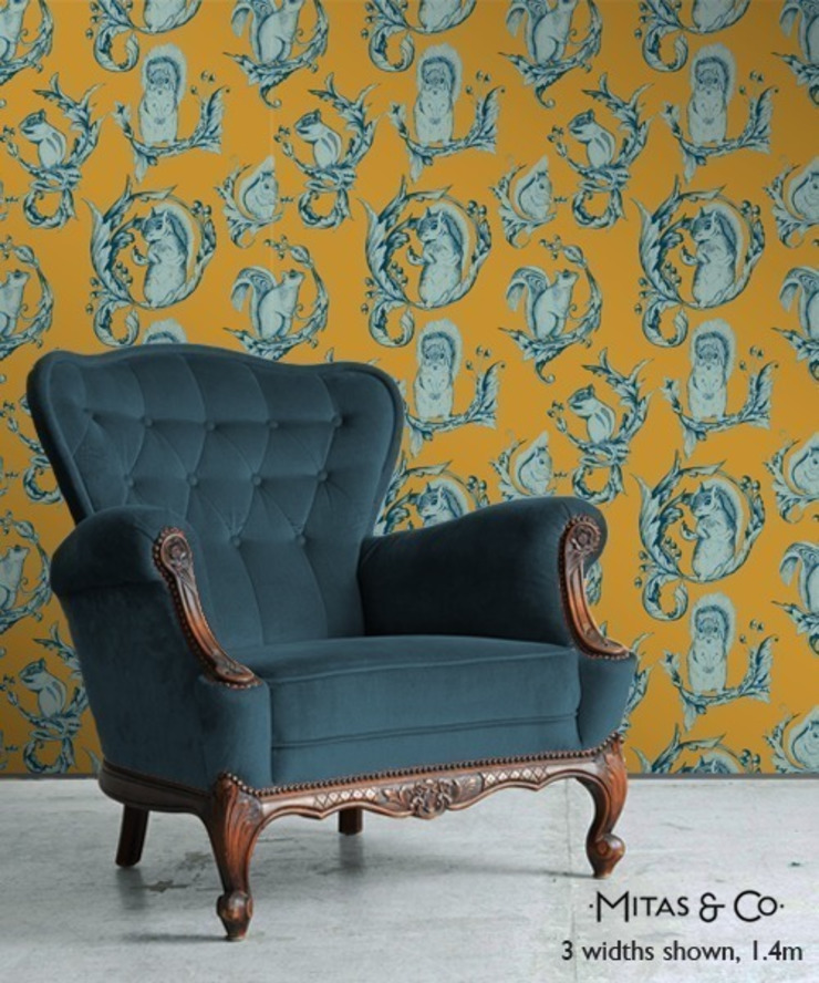 Squirrel Pose, Vintage Mustard - Photograph - HD Wallpaper 