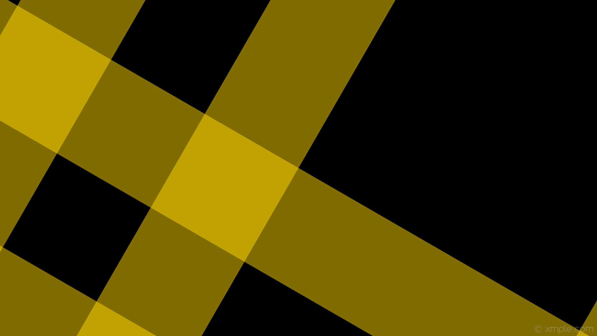 Wallpaper Striped Dual Black Yellow Gingham Gold - Black Yellow - HD Wallpaper 