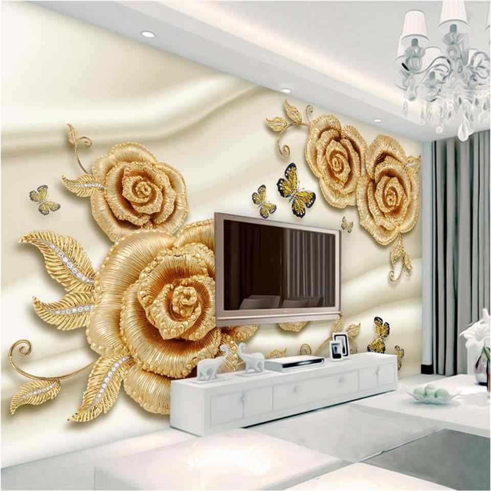 3d Wallpaper Photo Wallpaper Custom Mural Living Room - بومرنگ کاغذ پوستر دیواری سه بعدی دیجی کالا - HD Wallpaper 