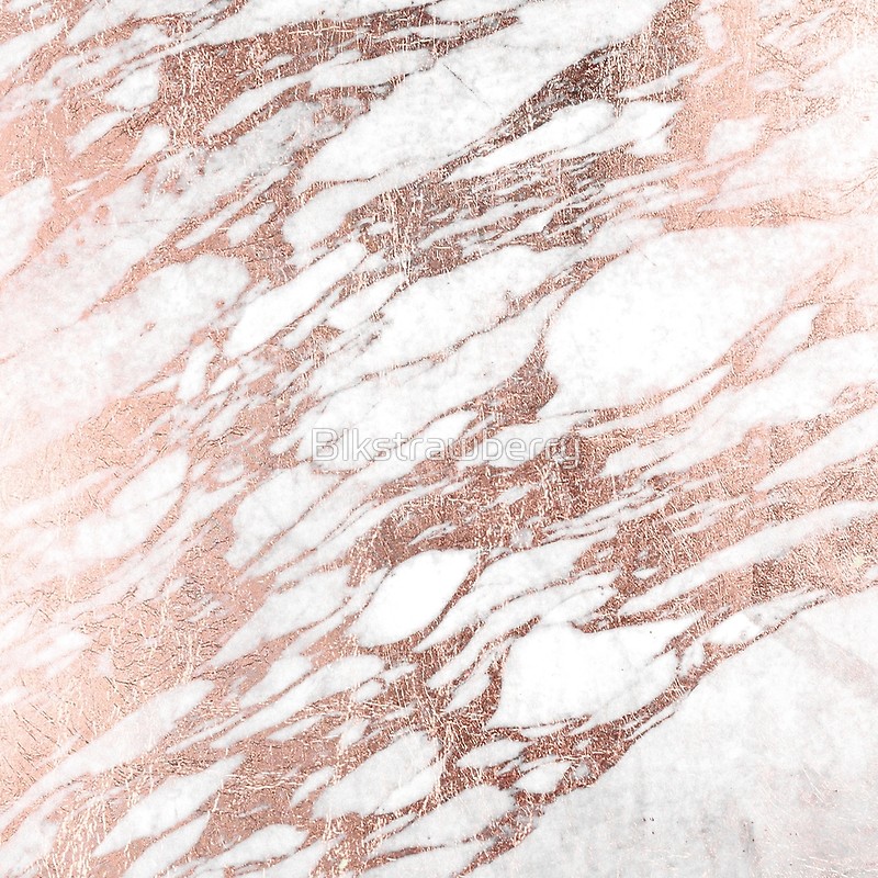 Marble Rose Gold Pattern - HD Wallpaper 