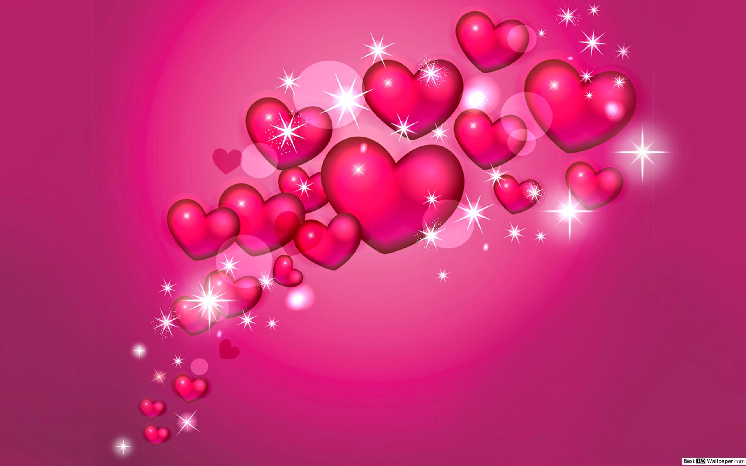 Love Pink Wallpaper Hd - HD Wallpaper 