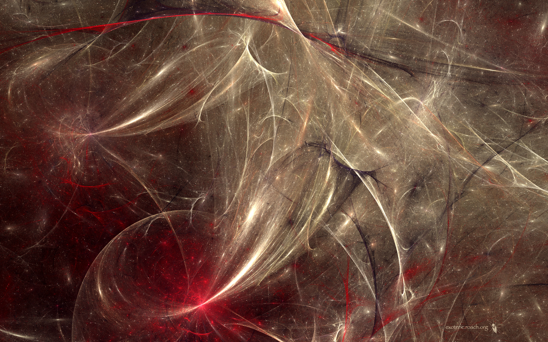 Wallpaper - Red And Gold Lines - HD Wallpaper 