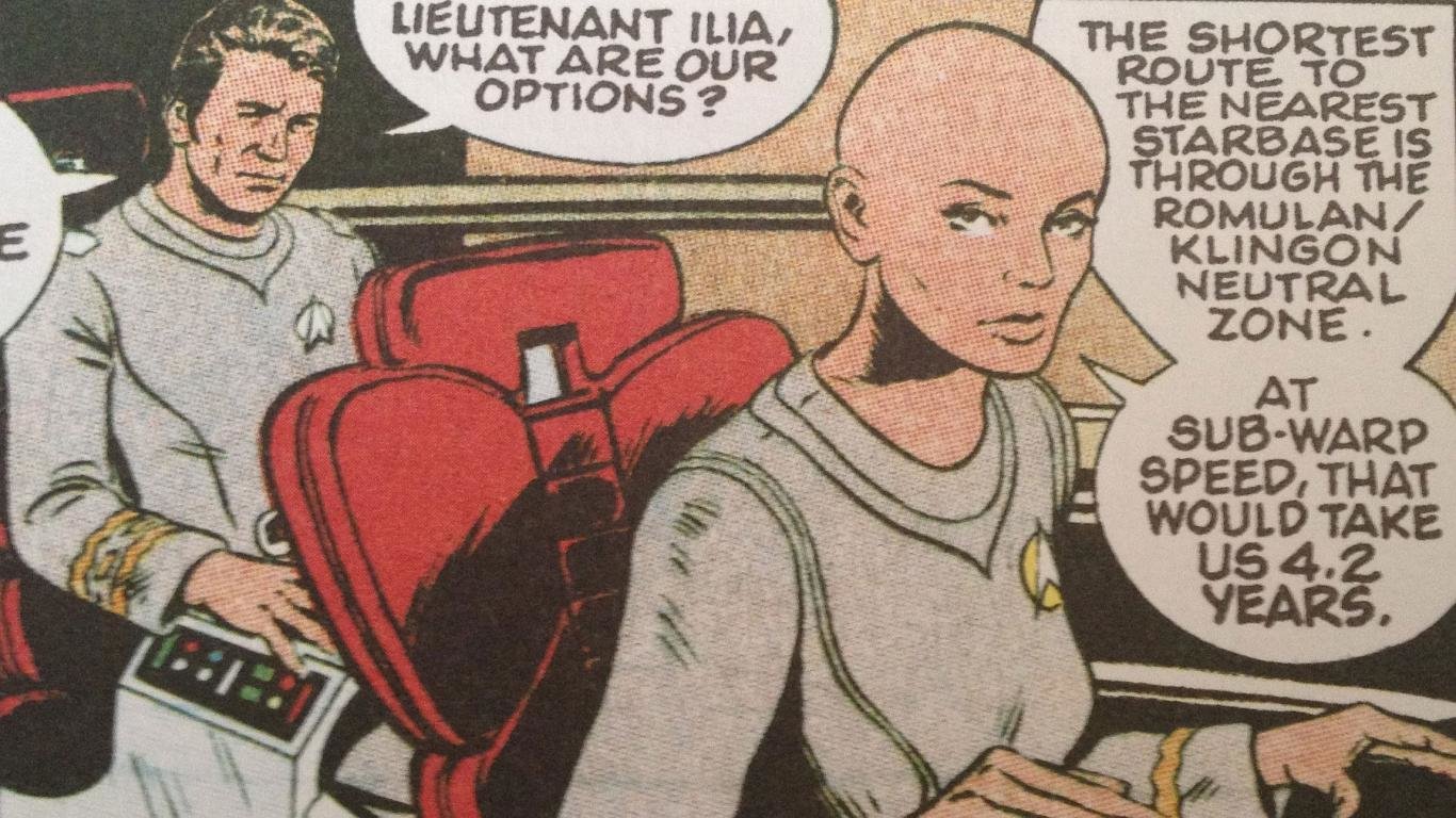 Free Download Star Trek Comics Wallpaper Id - Cartoon - HD Wallpaper 