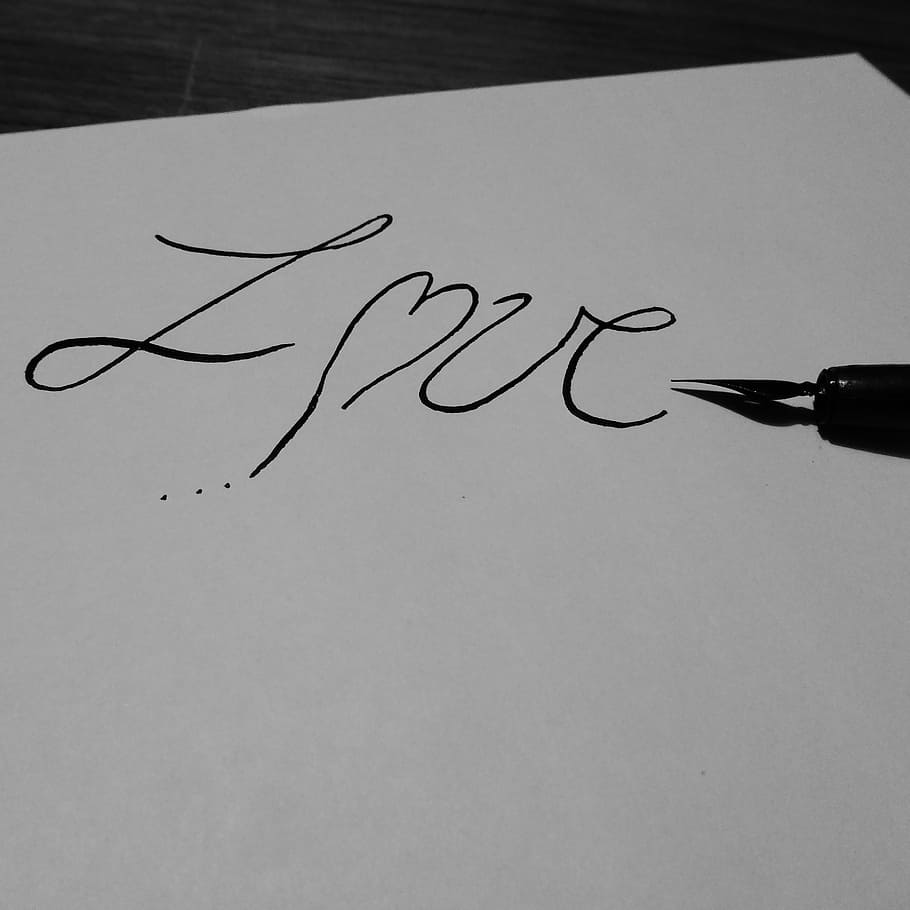 Love Handwriting, Letters, Heart, Love Letter, Love - HD Wallpaper 