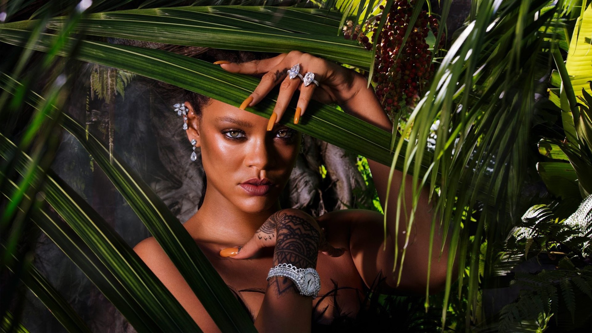 Rihanna 2017 Full Hd Wallpapers - Rihanna Photoshoots - HD Wallpaper 
