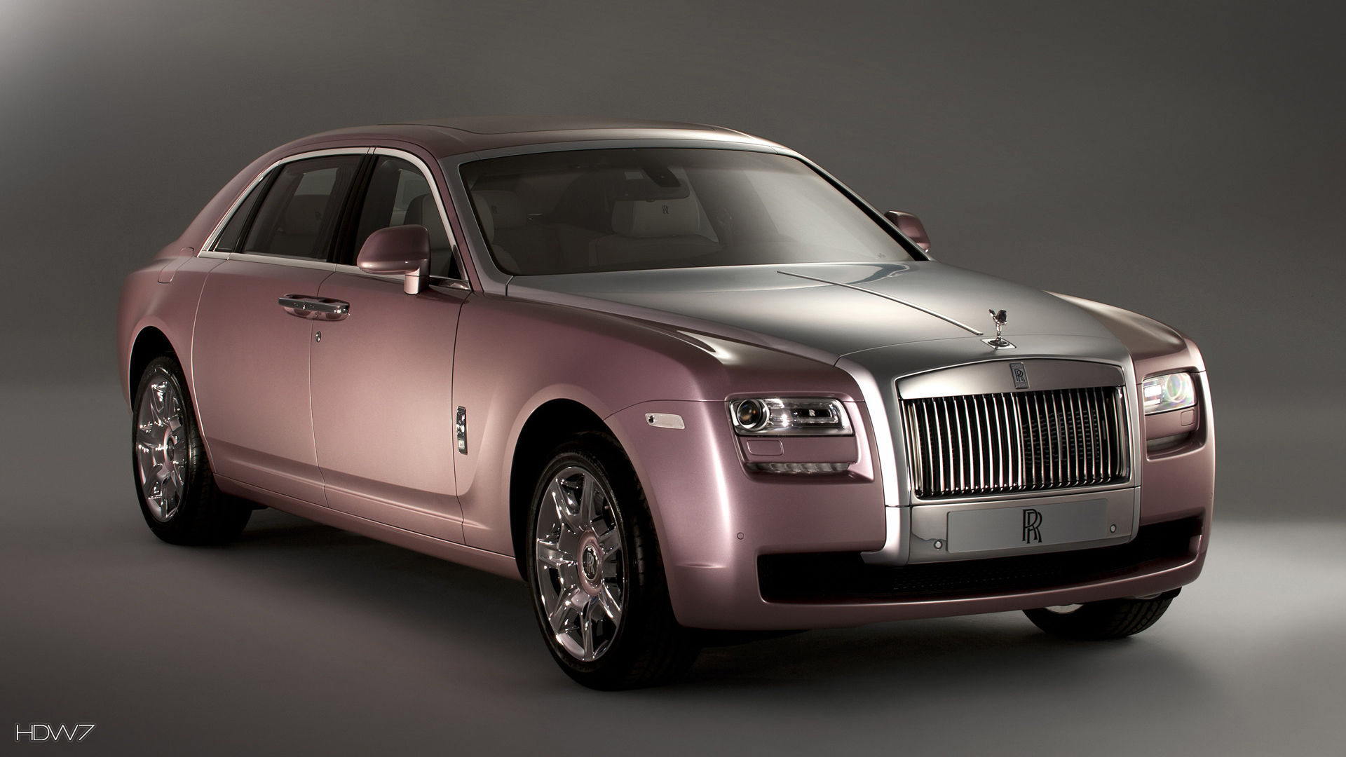 Rolls Royce Ghost Rose Quartz 2012 Car Hd Wallpaper - Rose Quartz Rolls Royce - HD Wallpaper 