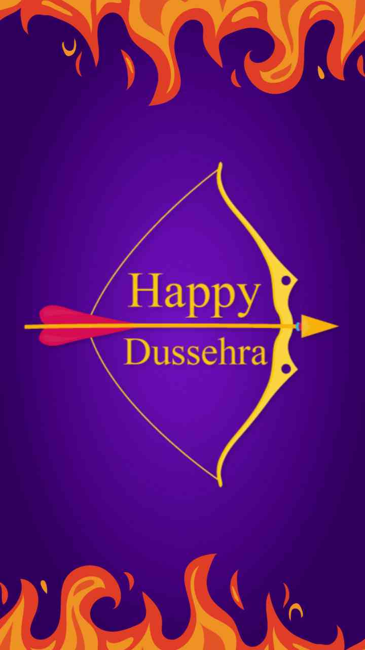 Happy Dussehra Images Full Screen - HD Wallpaper 