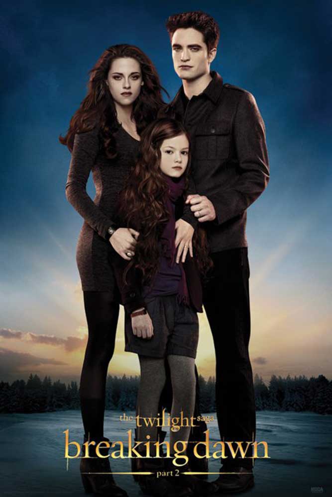 The Twilight Saga - Edward Bella And Renesmee - HD Wallpaper 