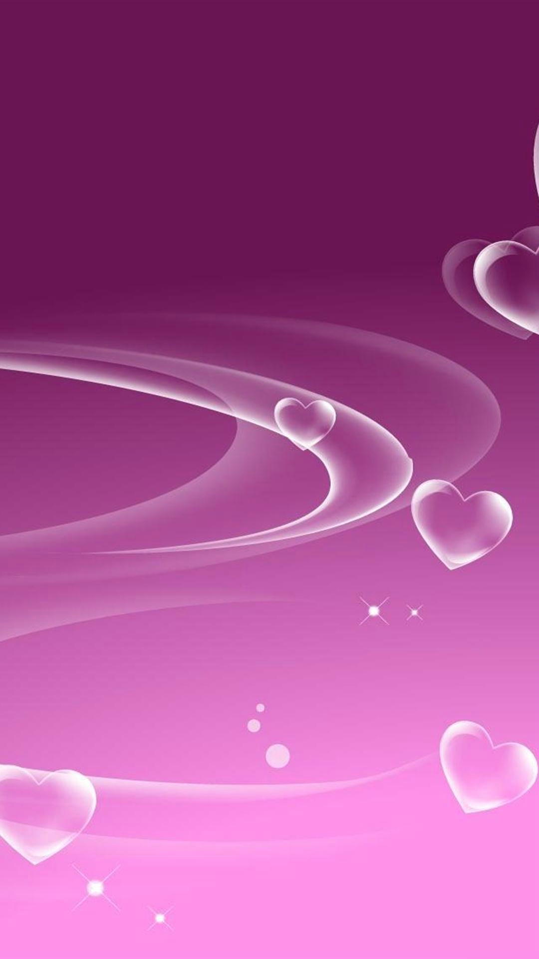 Cool Pink Love Heart Iphone Image - Fondos De Pantalla 14 De Febrero - HD Wallpaper 