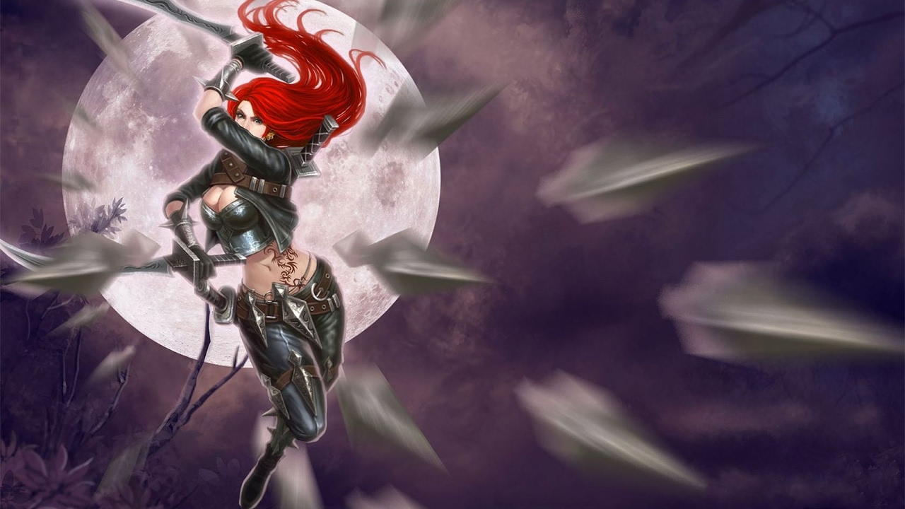 Katarina Wallpapers - Imagens Lol 4k Katarina - HD Wallpaper 