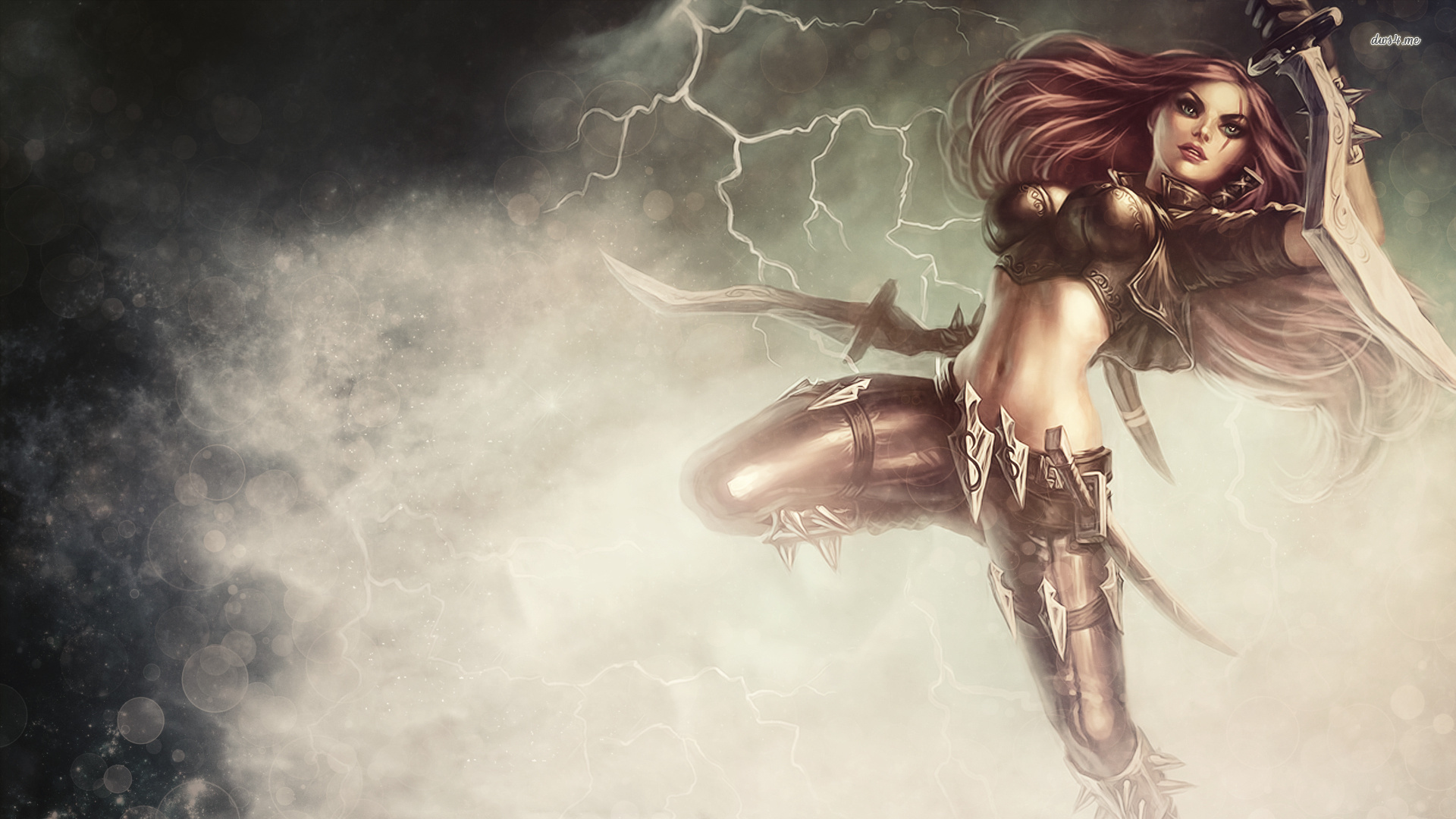 Classic Katarina Skin - HD Wallpaper 
