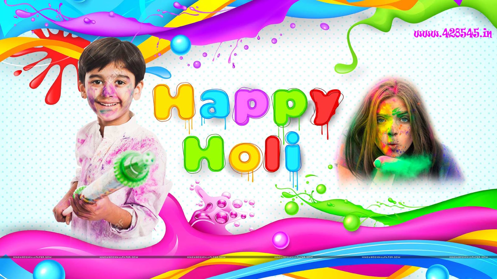 1080p Holi Images Hd - HD Wallpaper 