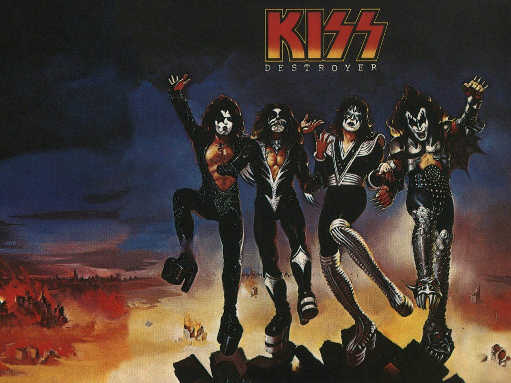 Kiss Destroyer Wallpaper - Kiss Destroyer - HD Wallpaper 
