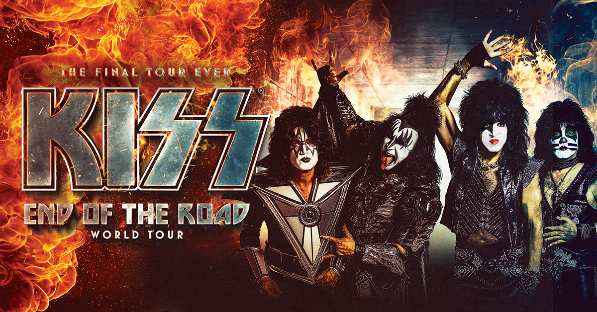 Kiss-fbcover - Kiss End Of The Road - HD Wallpaper 