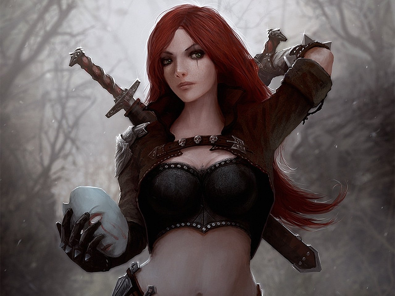 Female Warrior Sexy Gif - HD Wallpaper 