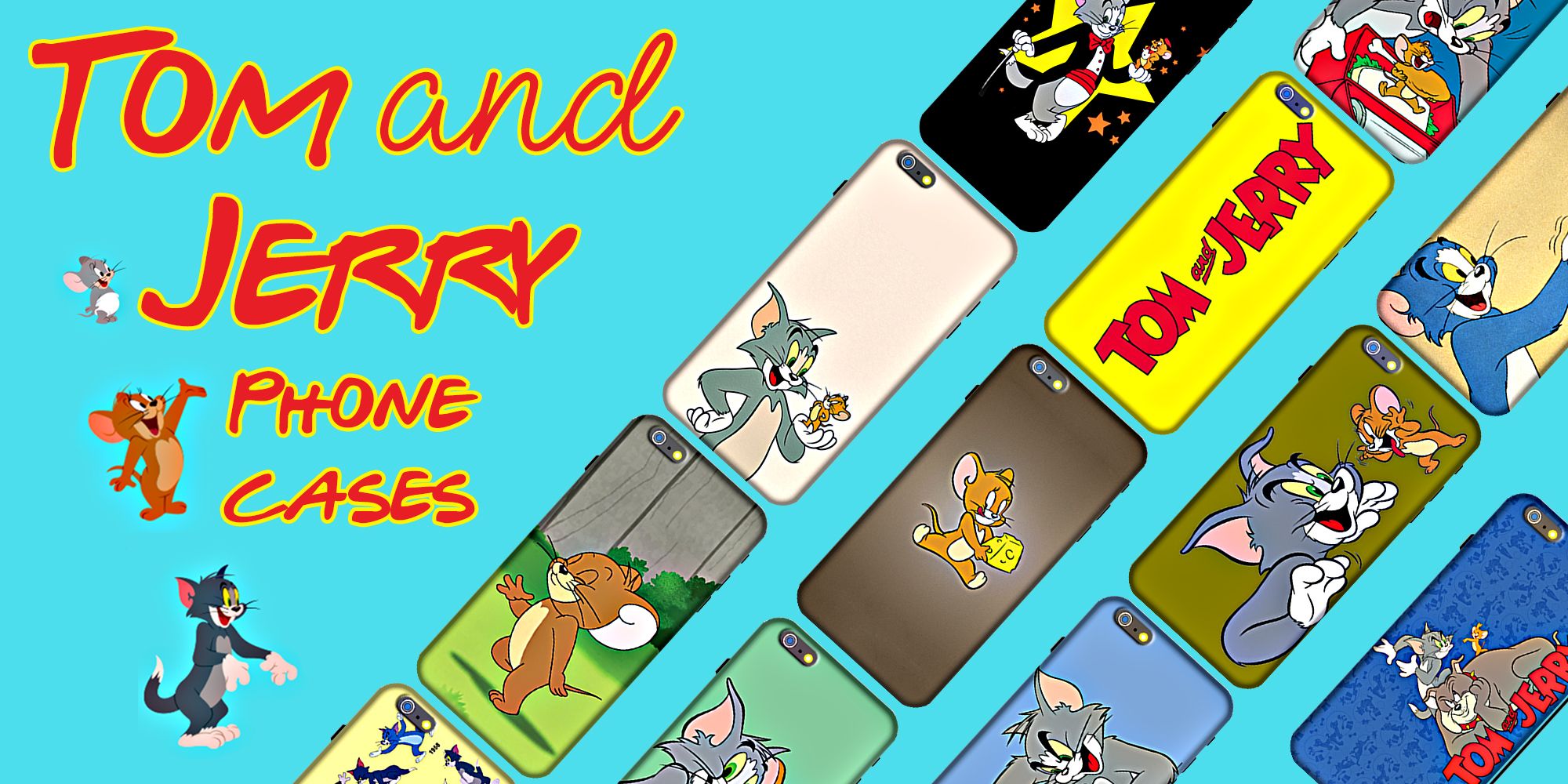 Tom And Jerry Phone Pouch - HD Wallpaper 