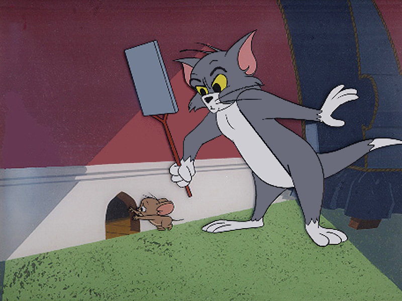 Tom And Jerry Jerry Home - HD Wallpaper 