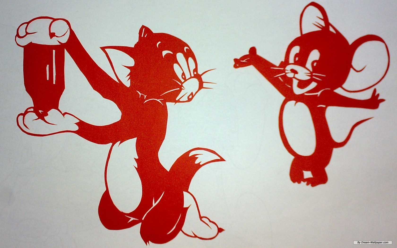 Free Cartoon Wallpaper - 猫 和 老鼠 图片 - HD Wallpaper 