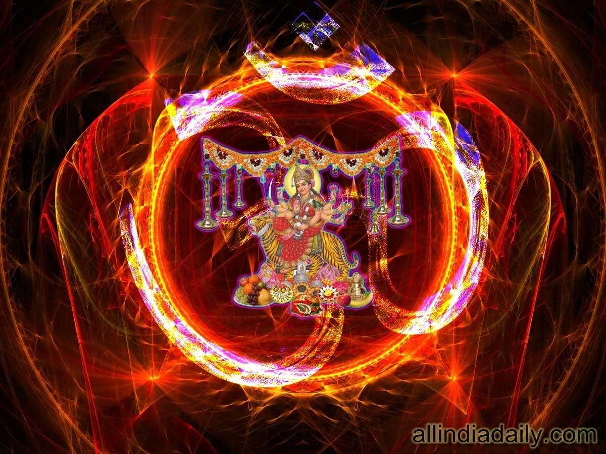 Maa Vaishno Devi Wallpaper - Core Of The Sun - HD Wallpaper 