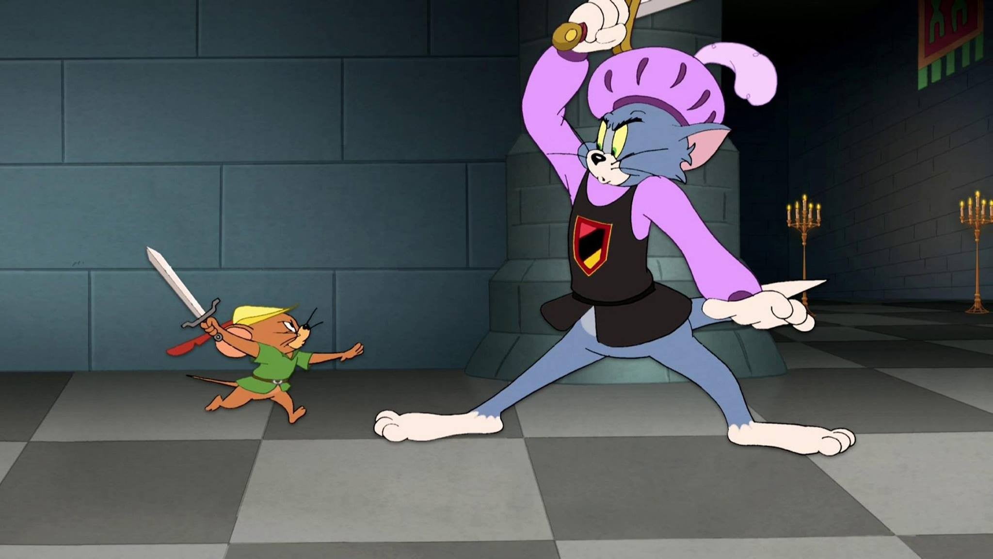 Tom Et Jerry Et Robin Des Bois - HD Wallpaper 