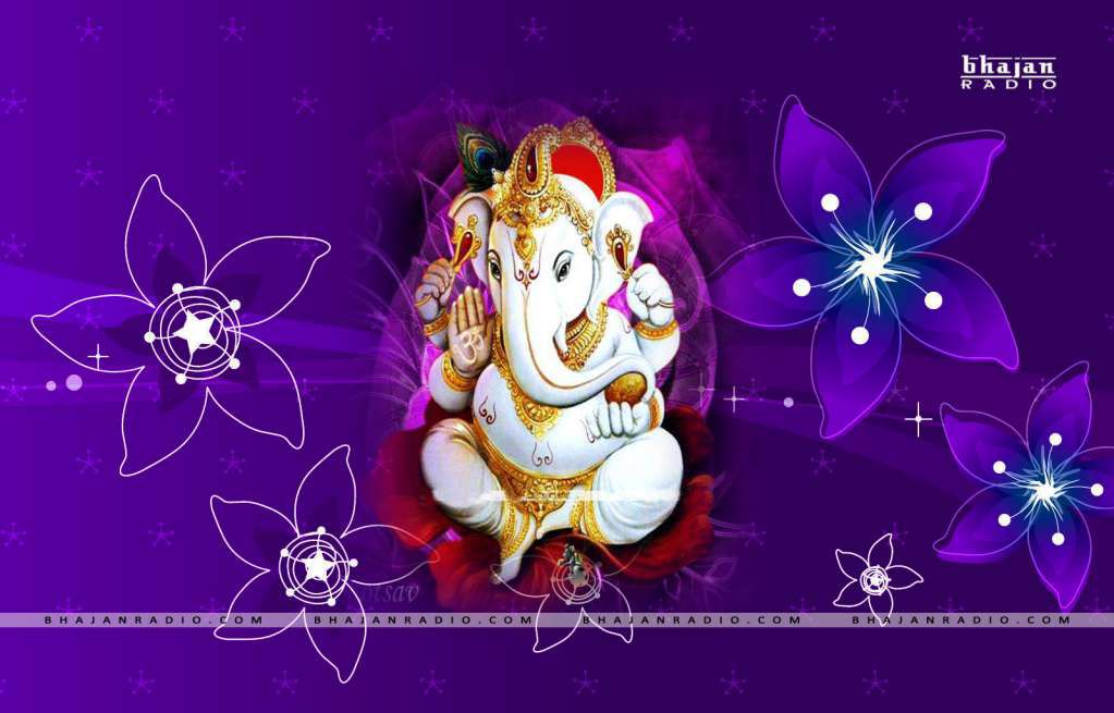 Ganesh Wallpaper - Ganpati Bappa Morya Quotes - HD Wallpaper 