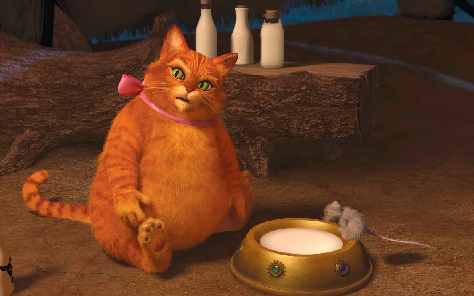 Puss In Boots Shrek 4 - HD Wallpaper 