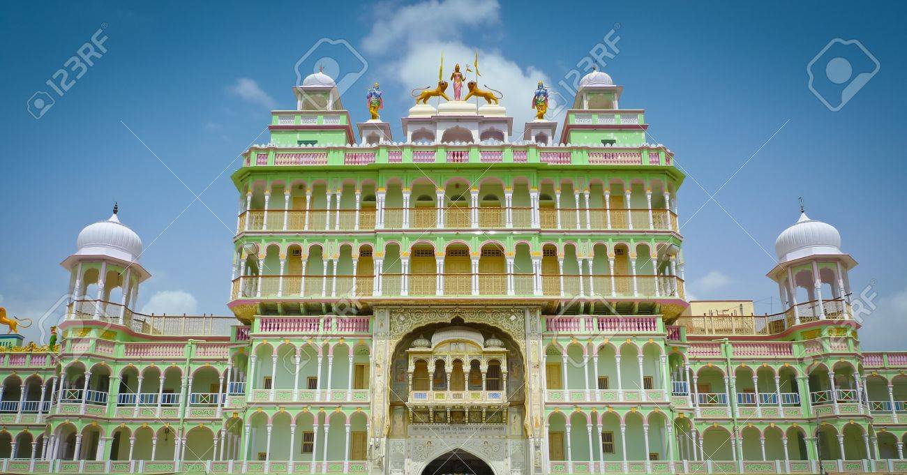 Rani Sati Temple Jhunjhunu, Rani Sati Temple, Jhunjhunu, - Rani Sati Temple - HD Wallpaper 