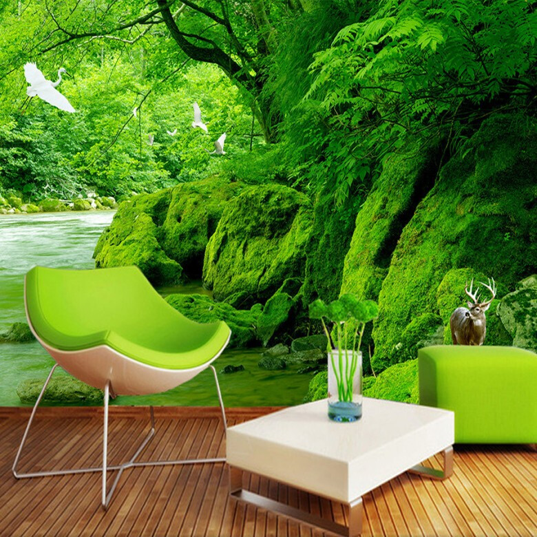 Green Forest Hd Pc - HD Wallpaper 