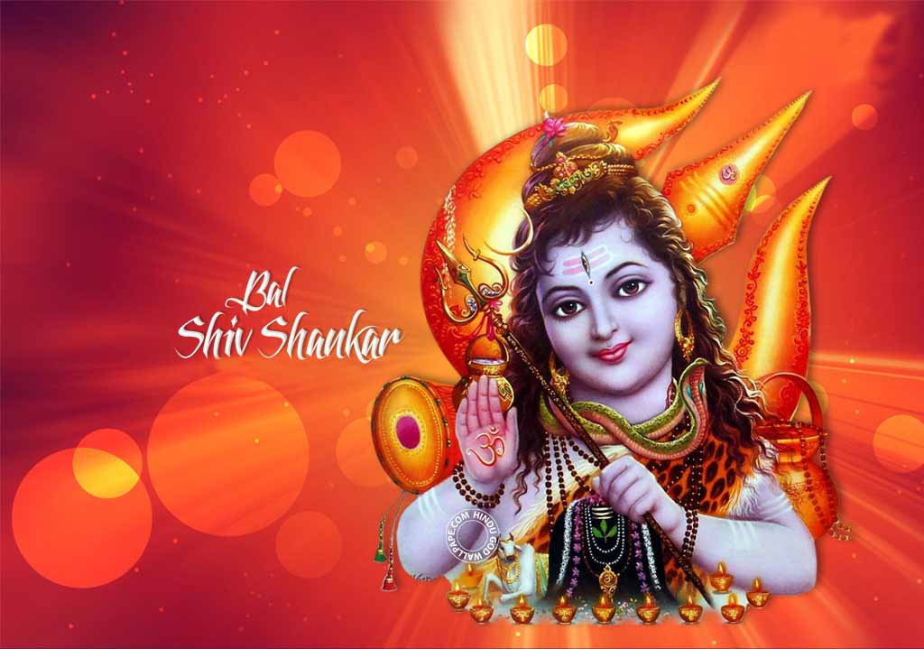 Bal Shiv Shankar 780p - Lord Shiv Shankar Hd - HD Wallpaper 
