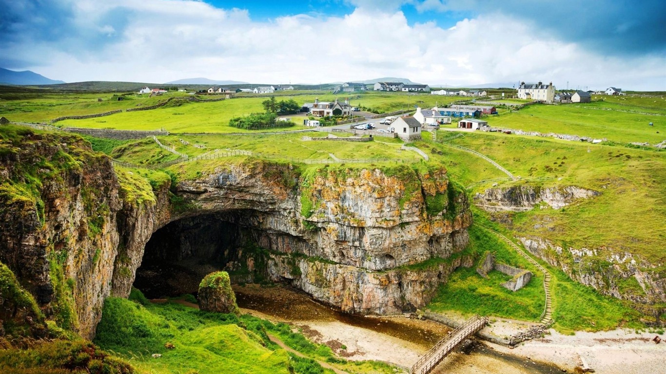 Scotland Green-scenery Hd Wallpapers2014 - Durness - HD Wallpaper 