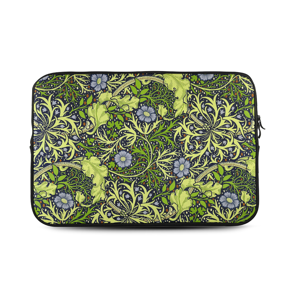 William Morris Seaweed Vintage Floral Wallpaper Custom - William Morris Seaweed Wallpaper Cobalt - HD Wallpaper 