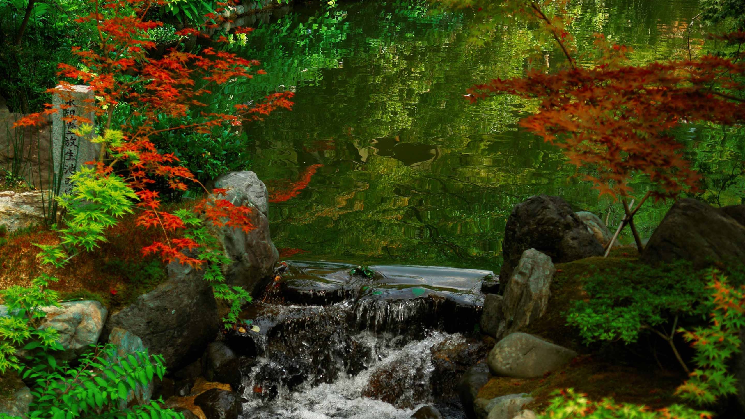 Japanese Garden Japan - HD Wallpaper 