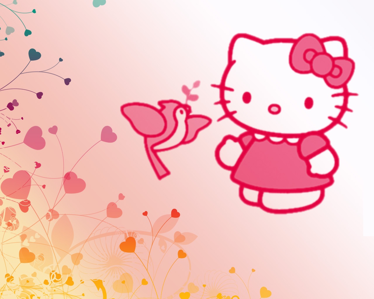 Hello Kitty Desktop Backgrounds - Hello Kitty - HD Wallpaper 