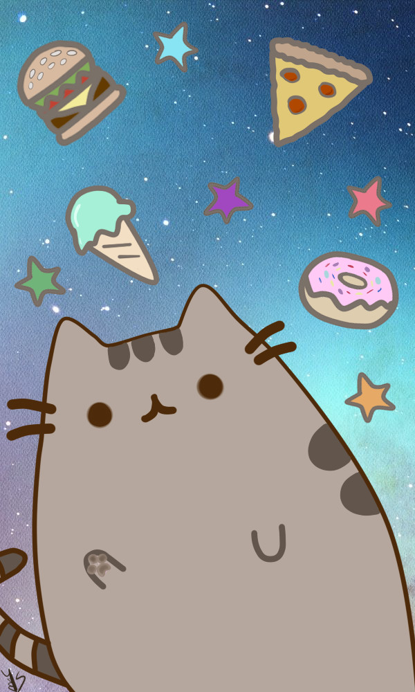 Pusheen Wallpapaer - HD Wallpaper 