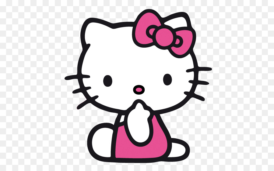 Hello Kitty Japanese Bobtail Balloon Kid Cartoon Sanrio - Transparent Background Hello Kitty Png - HD Wallpaper 